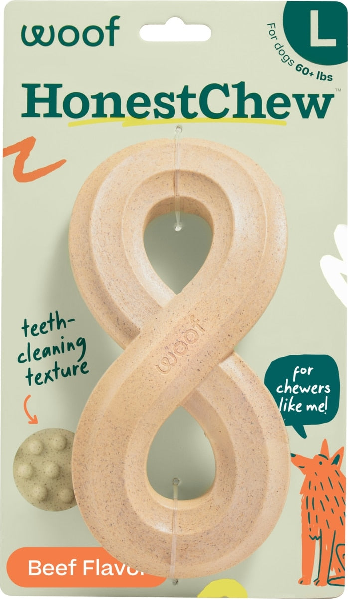 Woof HonestChew Infinity Hard Density All-Natural Food Grade Dog Chew Toy