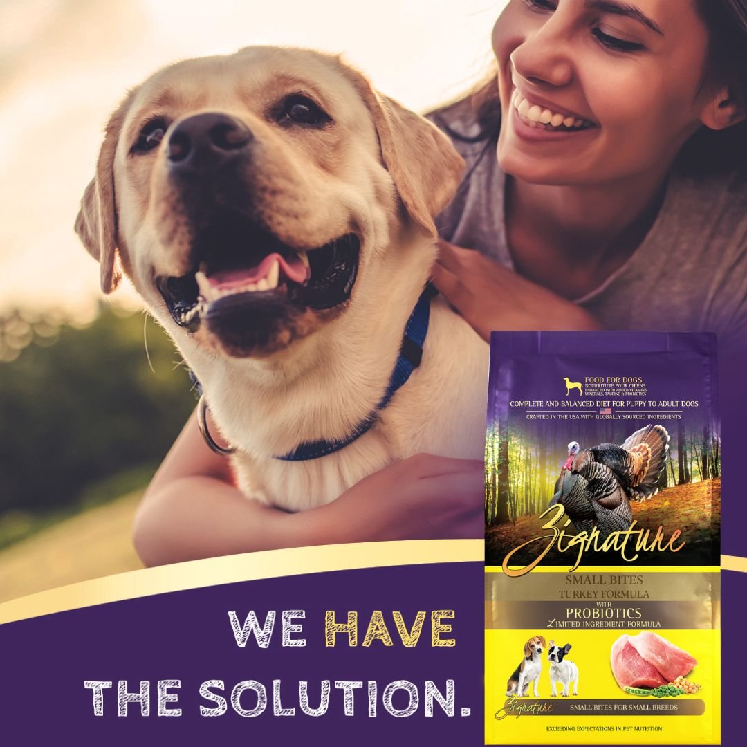 Zignature Small Bites Turkey Formula Dry Dog Food