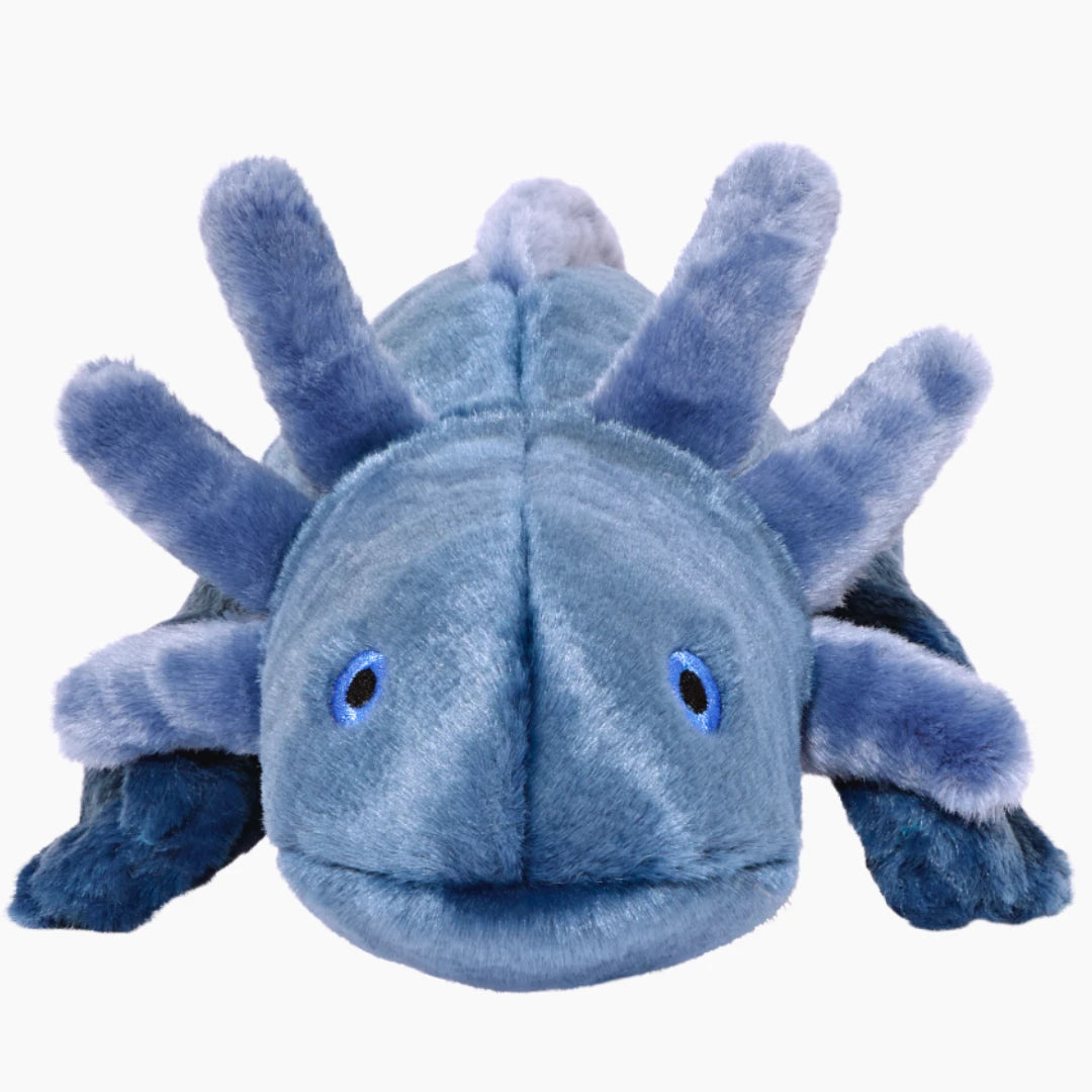 Fluff & Tuff "Millie" - Axolotl Plush Dog Toy