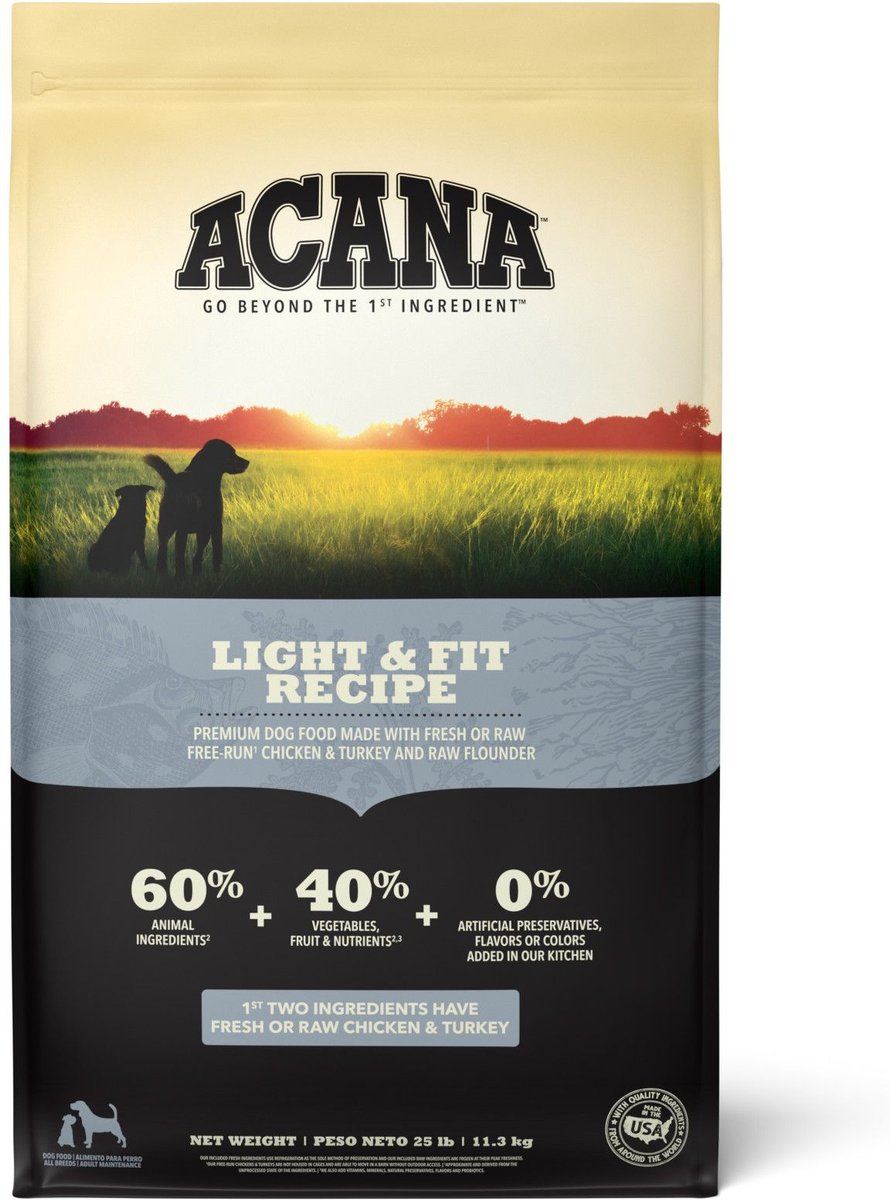 ACANA Grain Free Light & Fit Dry Dog Food