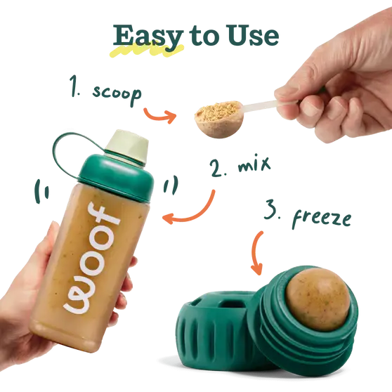 Woof Treat Mixer Bottle