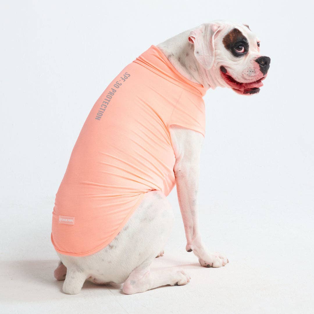 Spark Paws Sunblock Dog T-Shirt - Peach