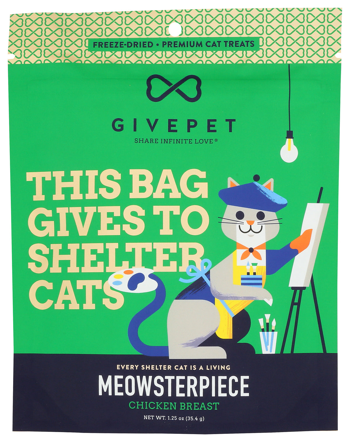 GivePet "Meowsterpiece" Freeze-Dried Cat Treats