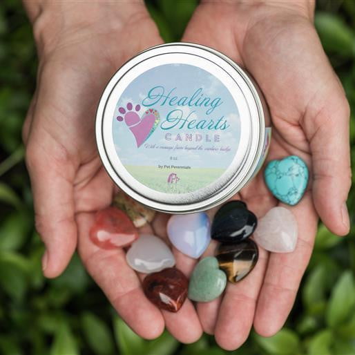 Pet Perennials Healing Hearts Keepsake Candle