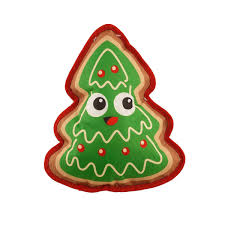 out        Natural  Xmas✩⡱ほっこりクリスマスボード✩⡱ Outward Hound Fire Biterz Christmas Tree Cookie Dog Toy Green