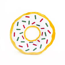 ZippyPaws Donutz Peppermint Plush Dog Toy