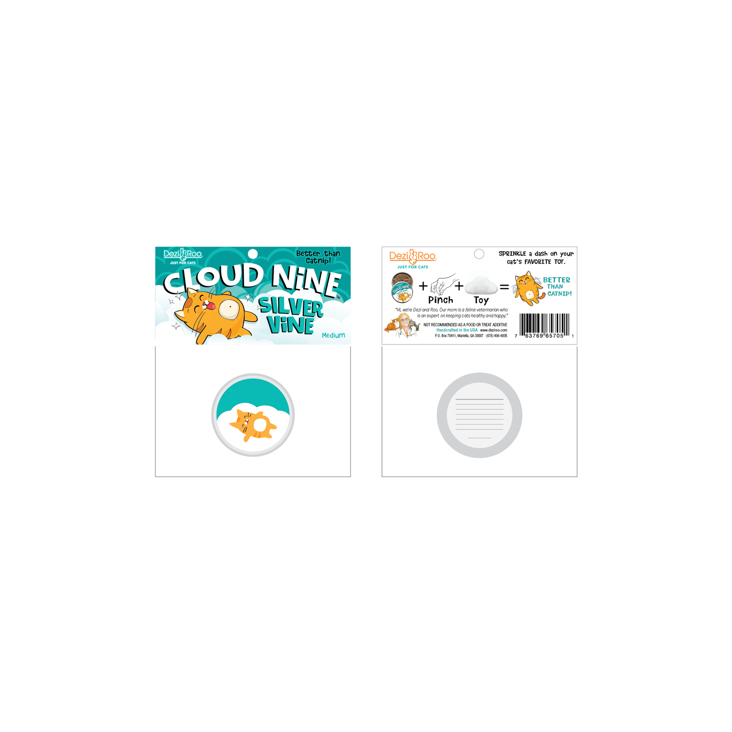 Dezi & Roo Cloud Nine Silver Vine