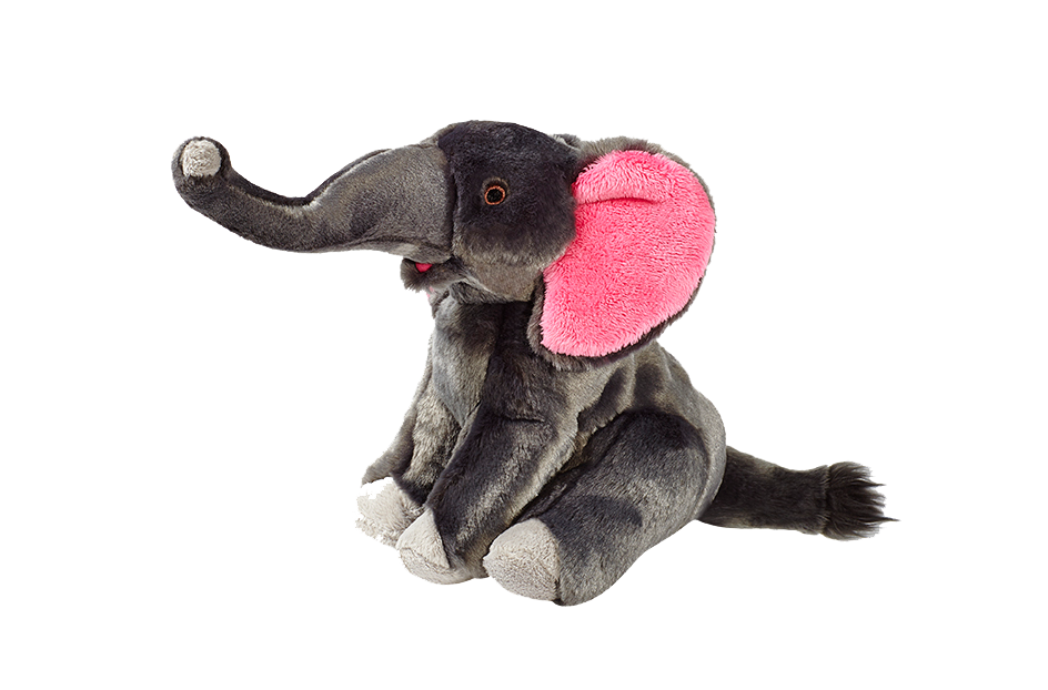 Fluff & Tuff "Edsel" - Elephant Plush Dog Toy