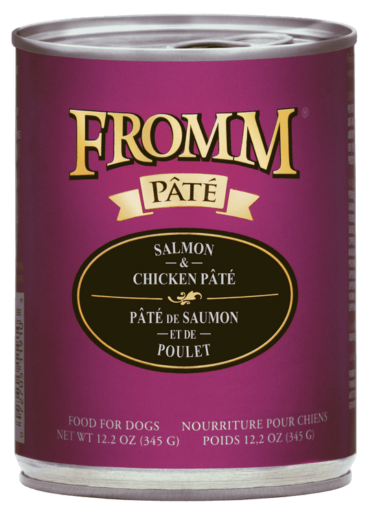 Fromm Pate Salmon & Chicken Wet Dog Food