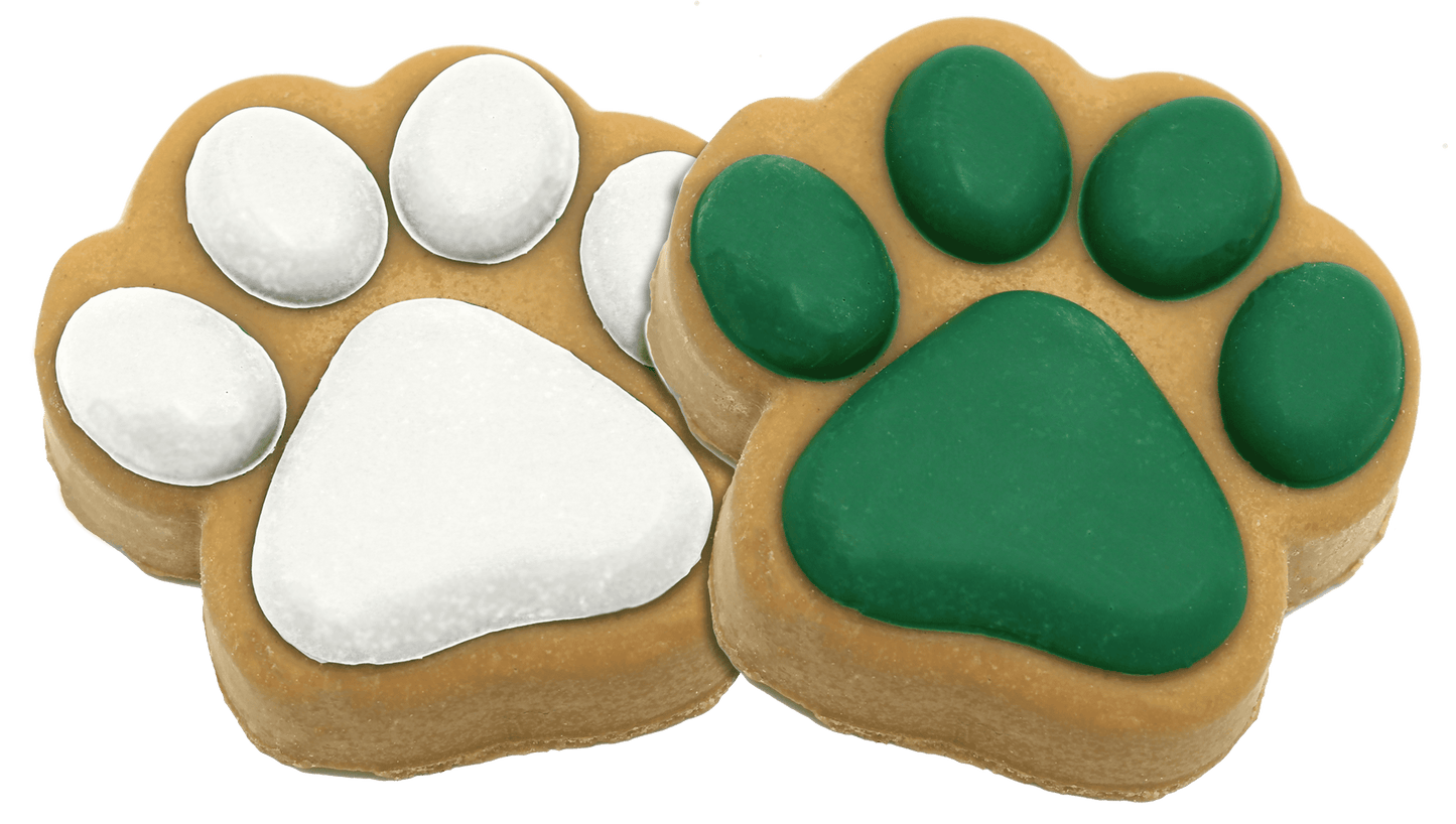 Peanut Butter Paw Treat - Claudia's Canine Bakery