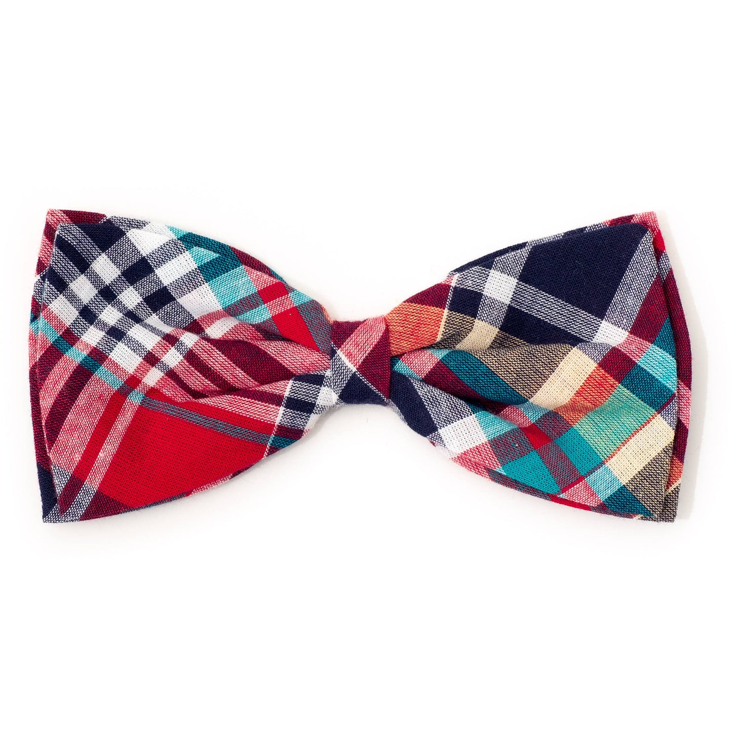 Worthy Dog - Madras Plaid Bow Tie