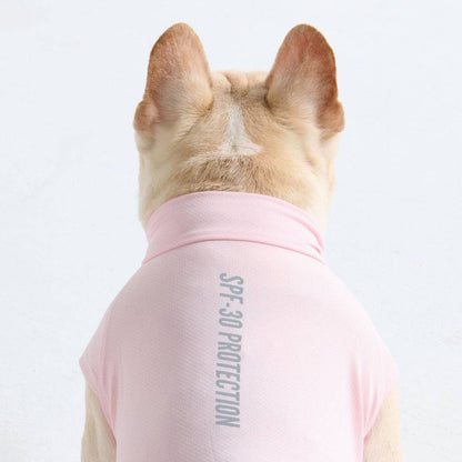 Spark Paws Sunblock Dog T-Shirt - Light Pink