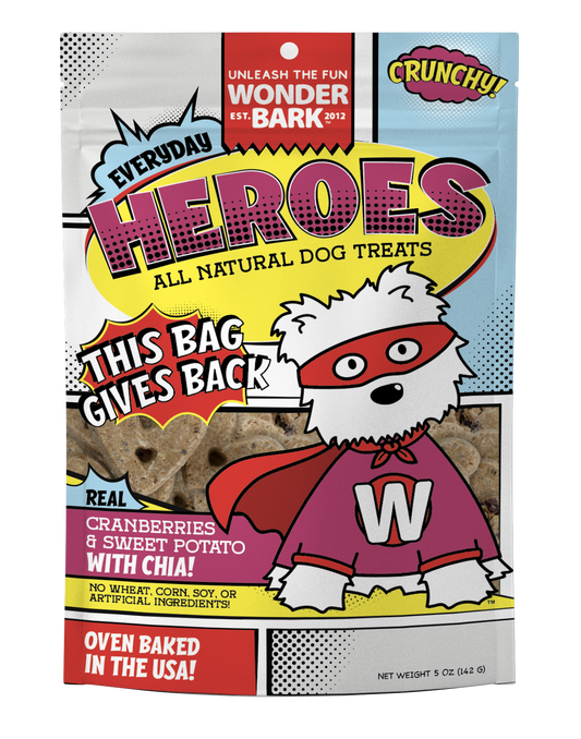 Wonder Bark - Everyday Heroes: Cranberry and Sweet Potato