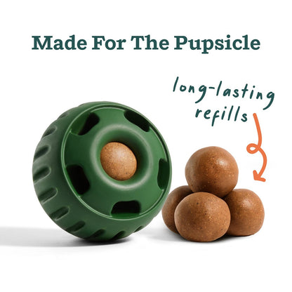 Woof Pupsicle Pops Refills Beef Grain-Free Lickable Dog Treats