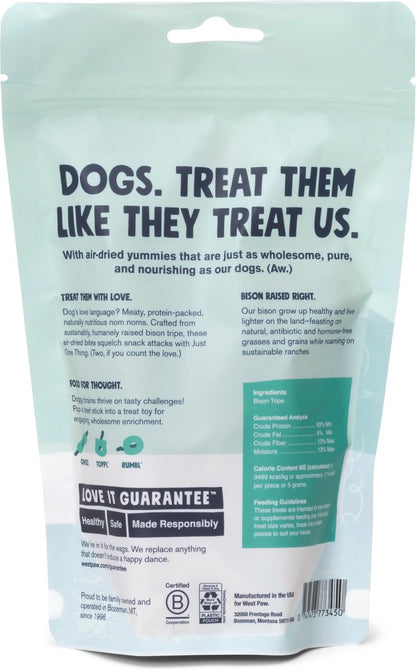 West Paw Bison Tripe Air-Dried Dog Treats