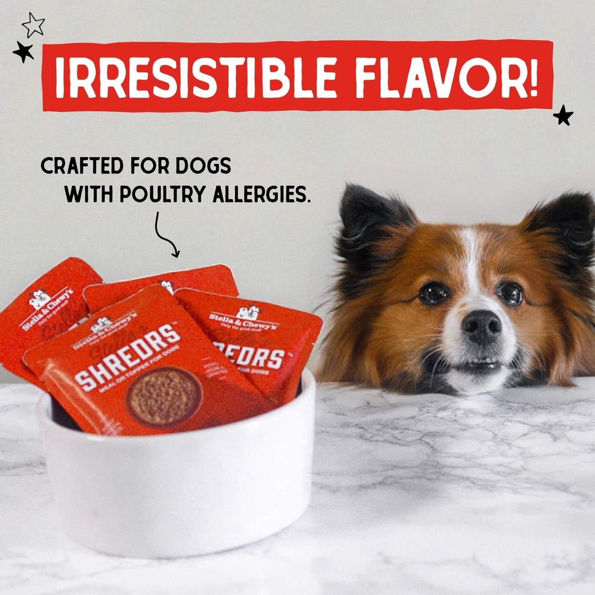 Stella & Chewy's Stella's Shredrs Adult Grain-Free Grass Fed Beef & Lamb Recipe in Broth