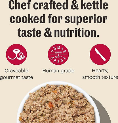 The Honest Kitchen Butcher Block Pate Wet Dog Food - Beef, Lamb & Spring Veggies