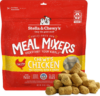 Stella & Chewy's Chewy's Chicken Meal Mixers Freeze-Dried Raw Dog Food Topper