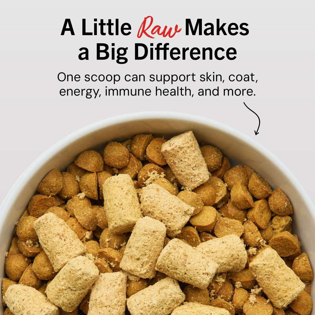 Stella & Chewy's Freeze-Dried Raw Meal Mixers Grain-Free Protein Rich Beef & Salmon Recipe Dog Food
