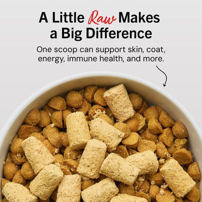 Stella & Chewy's Freeze-Dried Raw Meal Mixers Grain-Free Protein Rich Beef & Salmon Recipe Dog Food