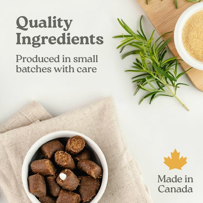 Earthly Pill Buddy Naturals Peanut Butter & Apple Soft & Chewy Dog Treats