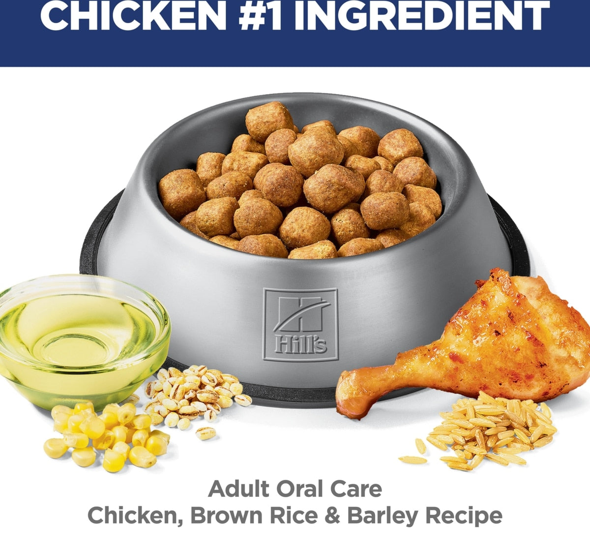 Hill's Science Diet Adult Oral Care Chicken, Rice & Barley Recipe Dry Dog Food