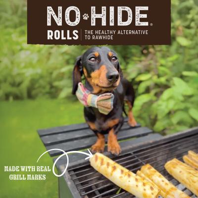 Earth Animal No-Hide Dog Grilled Cheese Roll Treat, Small