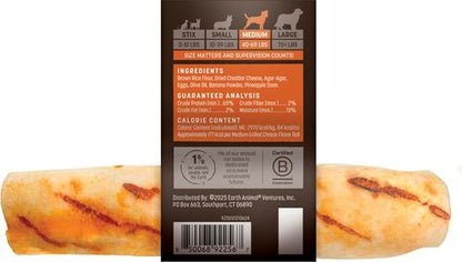 Earth Animal No-Hide Dog Grilled Cheese Roll Treat, Medium