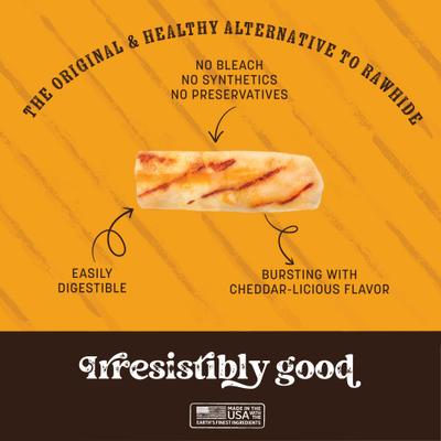 Earth Animal No-Hide Dog Grilled Cheese Roll Treat, Small