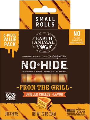 Earth Animal No-Hide Dog Grilled Cheese Roll Treat, Small