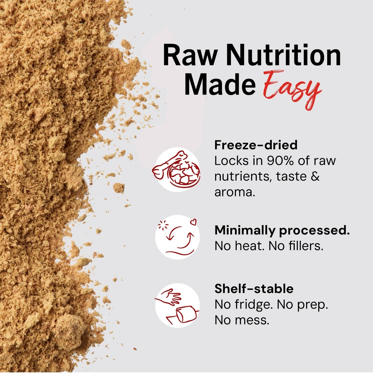 Stella & Chewy's Marie's Magical Dinner Freeze-Dried Raw Dust Grass-Fed Beef Dog Food Topper