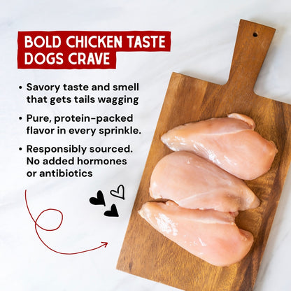 Stella & Chewy's Marie's Magical Dinner Dust Freeze-Dried Raw Cage-Free Chicken Dog Food Topper