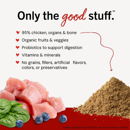 Stella & Chewy's Marie's Magical Dinner Dust Freeze-Dried Raw Cage-Free Chicken Dog Food Topper