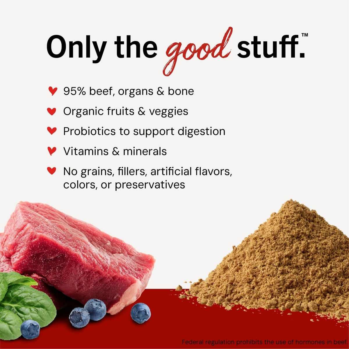 Stella & Chewy's Marie's Magical Dinner Freeze-Dried Raw Dust Grass-Fed Beef Dog Food Topper
