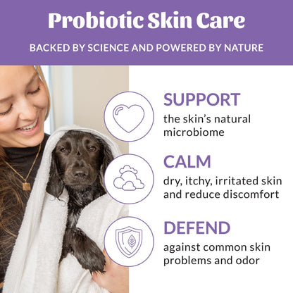 Skout's Honor Probiotic Lavender Pet Shampoo & Conditioner, 16-fl oz bottle