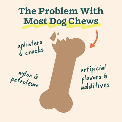 Woof HonestChew Infinity Hard Density All-Natural Food Grade Dog Chew Toy