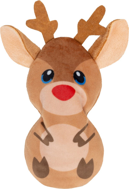 KONG Holiday Refillables Reindeer Plush Cat Toy with Catnip