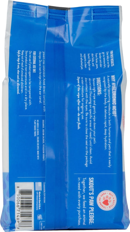 Skout's Honor HydroClear Dog & Cat Grooming Wipes, Fragrance-Free