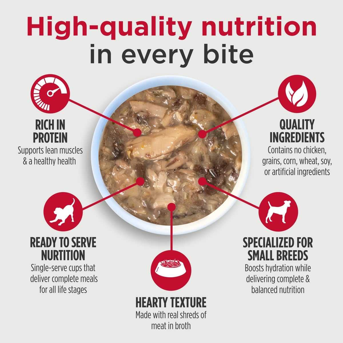 Nulo Signature Stews Grain-Free Lamb & Pumpkin in Broth Small Breed Wet Dog Food