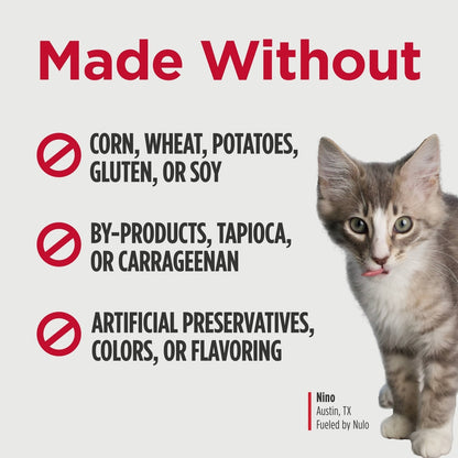 Nulo Silky Mousse Kitten Chicken, Liver & Duck Recipe in Broth Wet Cat Food