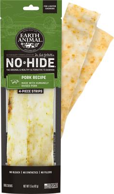 Earth Animal Pork No-Hide Dog Chew Strip