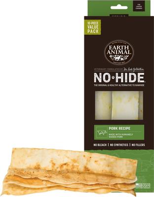 Earth Animal Pork No-Hide Dog Chew Strip
