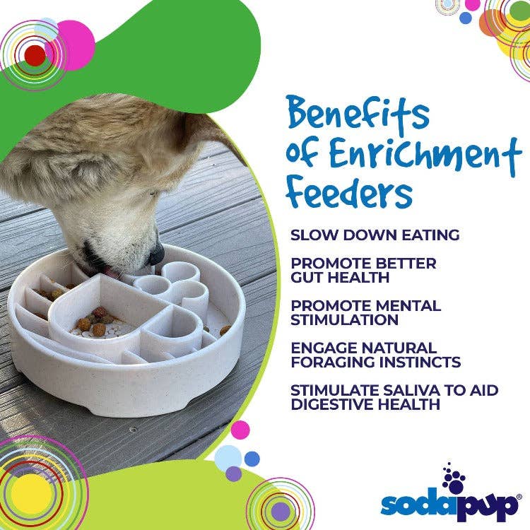 SodaPup Slow Feeder Bowl, Java