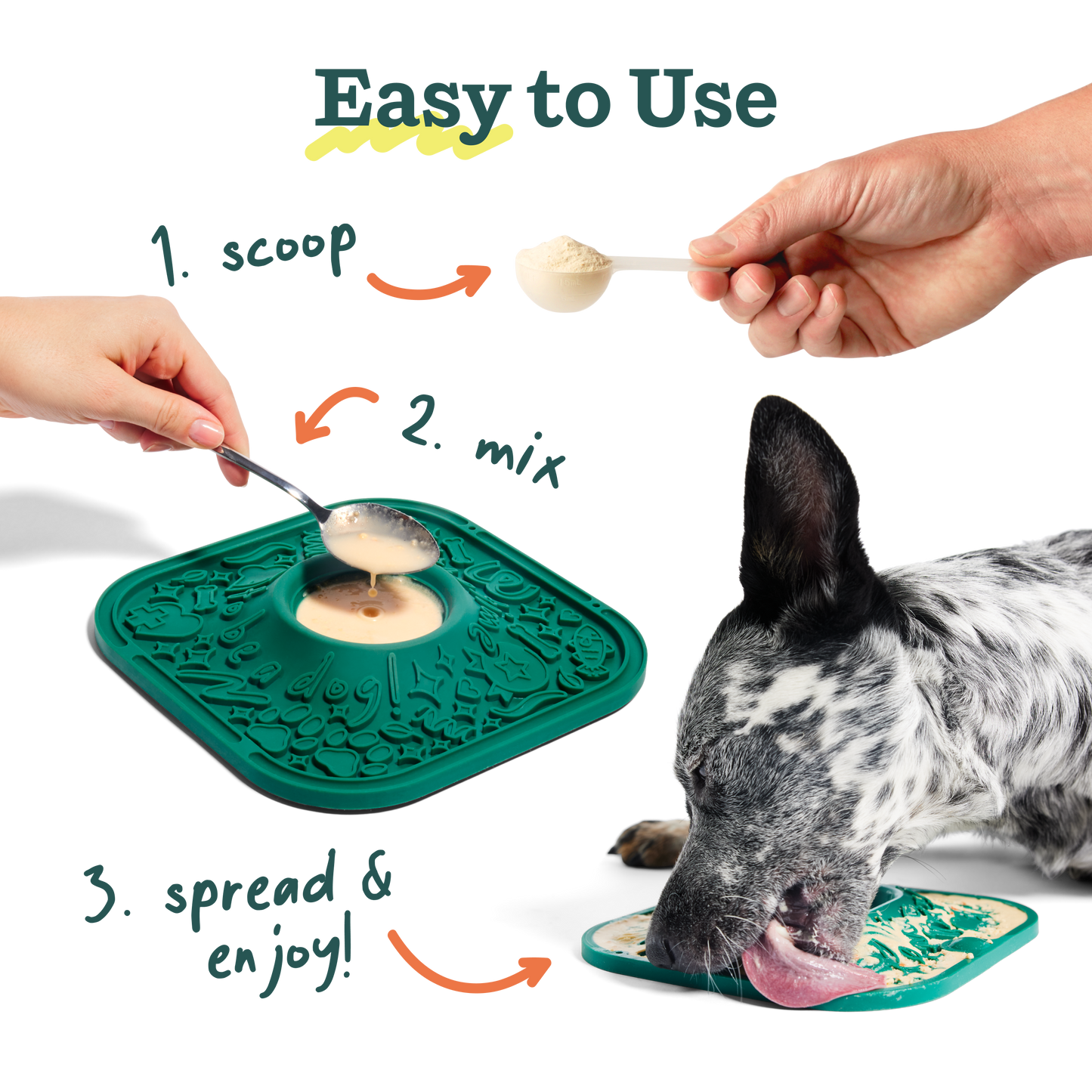 Woof LickMat LickMix, Bacon & Cheese