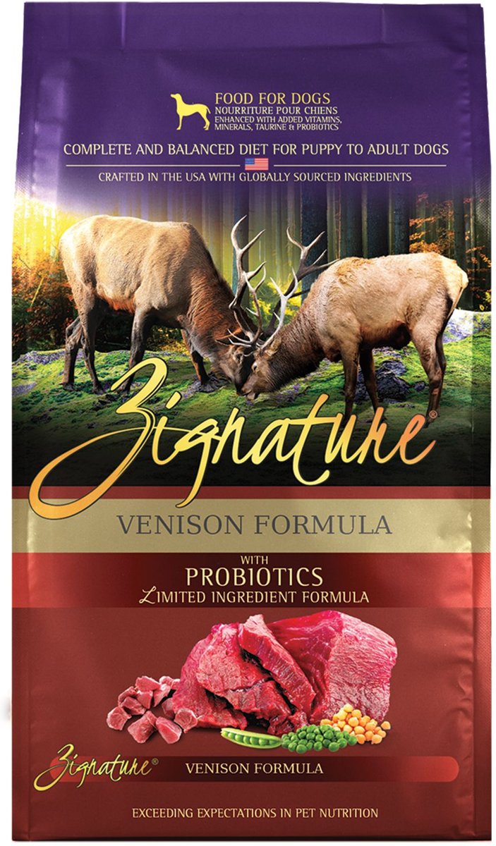 Zignature Limited Ingredient Formula Venison Dry Dog Food