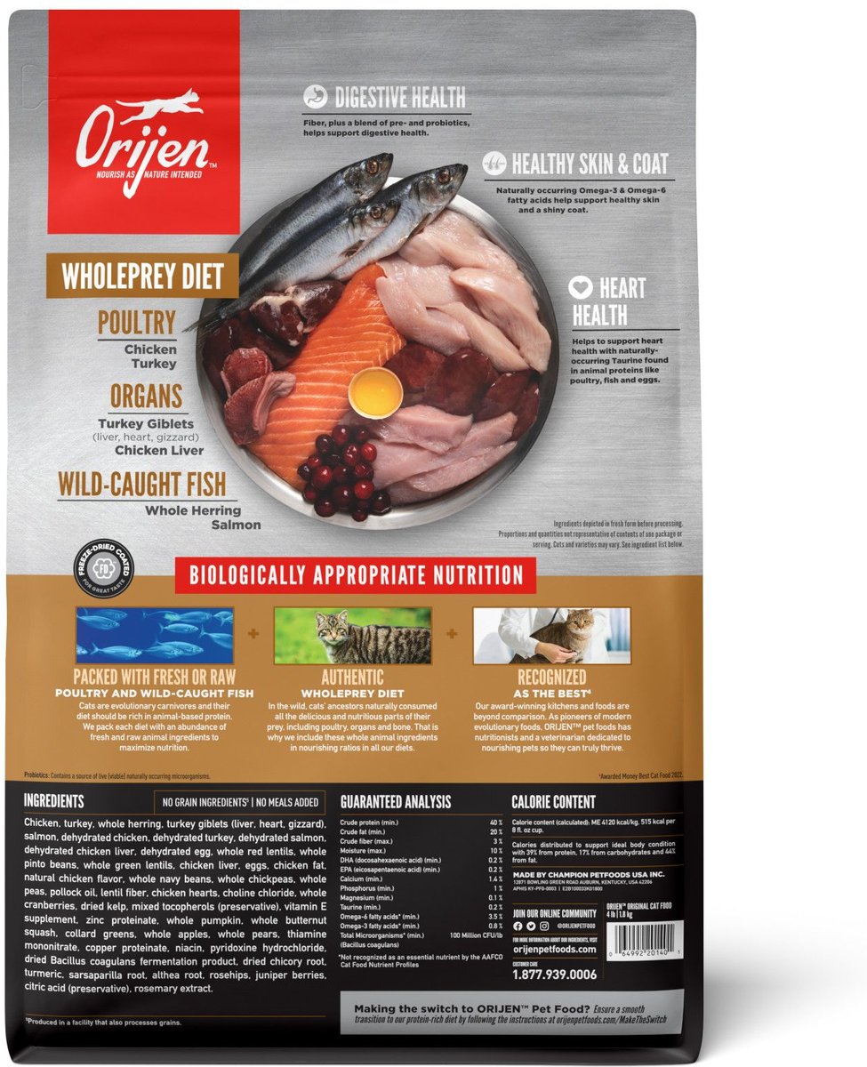 Orijen Cat Original Grain Free Dry Food