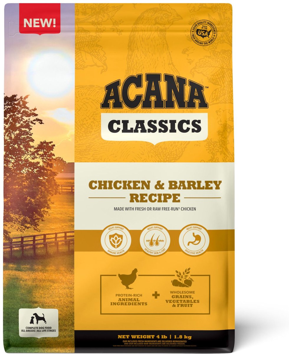 ACANA Classics Grain Free Chicken & Barley Dry Dog Food