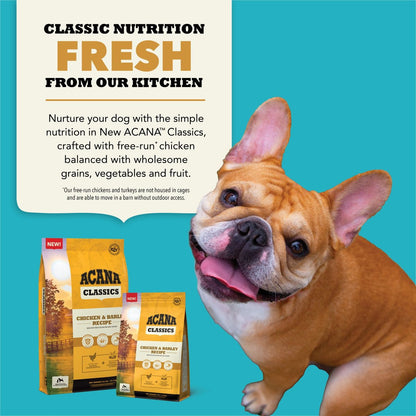 ACANA Classics Grain Free Chicken & Barley Dry Dog Food