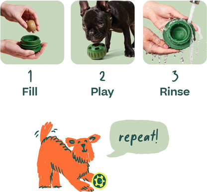 Woof Pupsicle Pops Refills Beef Grain-Free Lickable Dog Treats