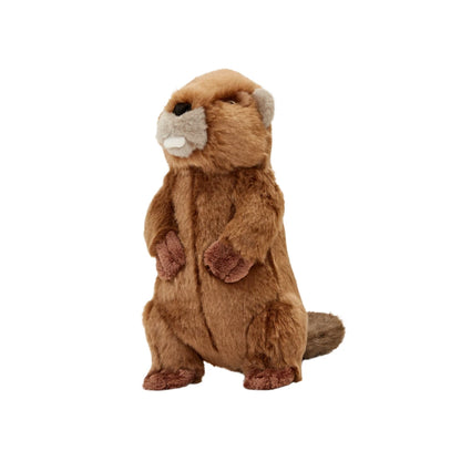 Fluff & Tuff "Troy" Beaver Plush Dog Toy